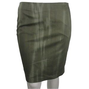 SIMPLY VERA WANG CLASSIC PENCIL SKIRT - GREEN MULTI SIZES (NEW WITH TAGS) A20